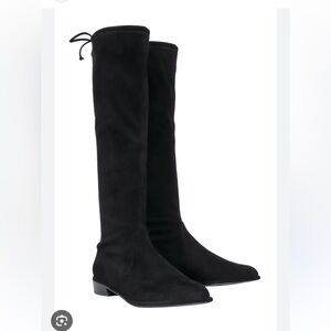 Stuart Weitzman Black Size 7 Kneezie Boots -Authentic.